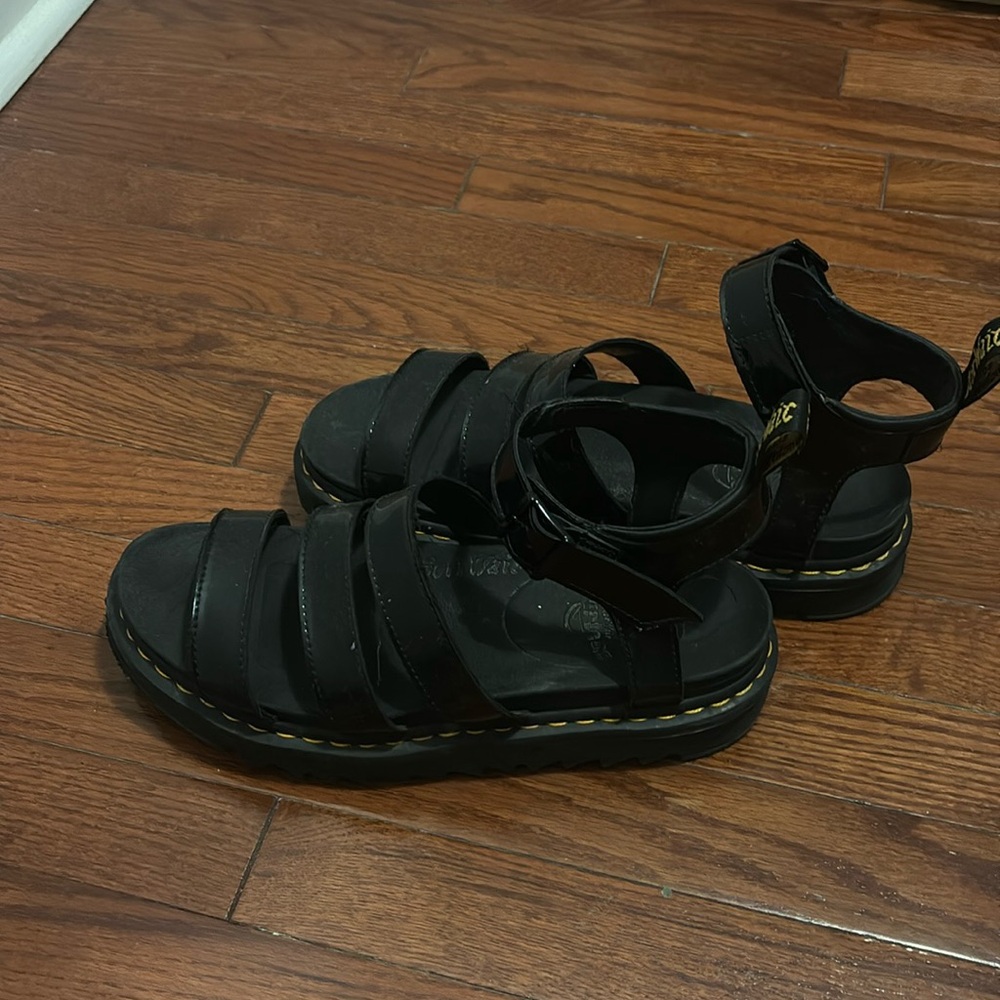Dr. Martens Black Sandals